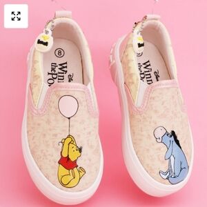 Disney Winnie the Pooh Kids Sneakers - Cream and Pink